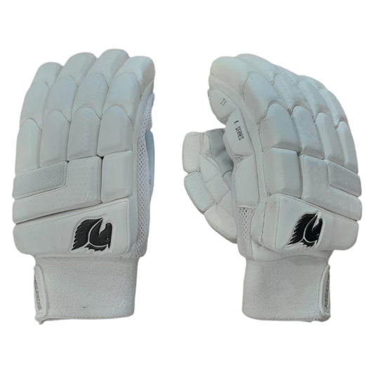 K-Series 2.1 Batting Glove - White/Grey