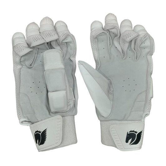 K-Series 2.1 Batting Glove - White/Grey