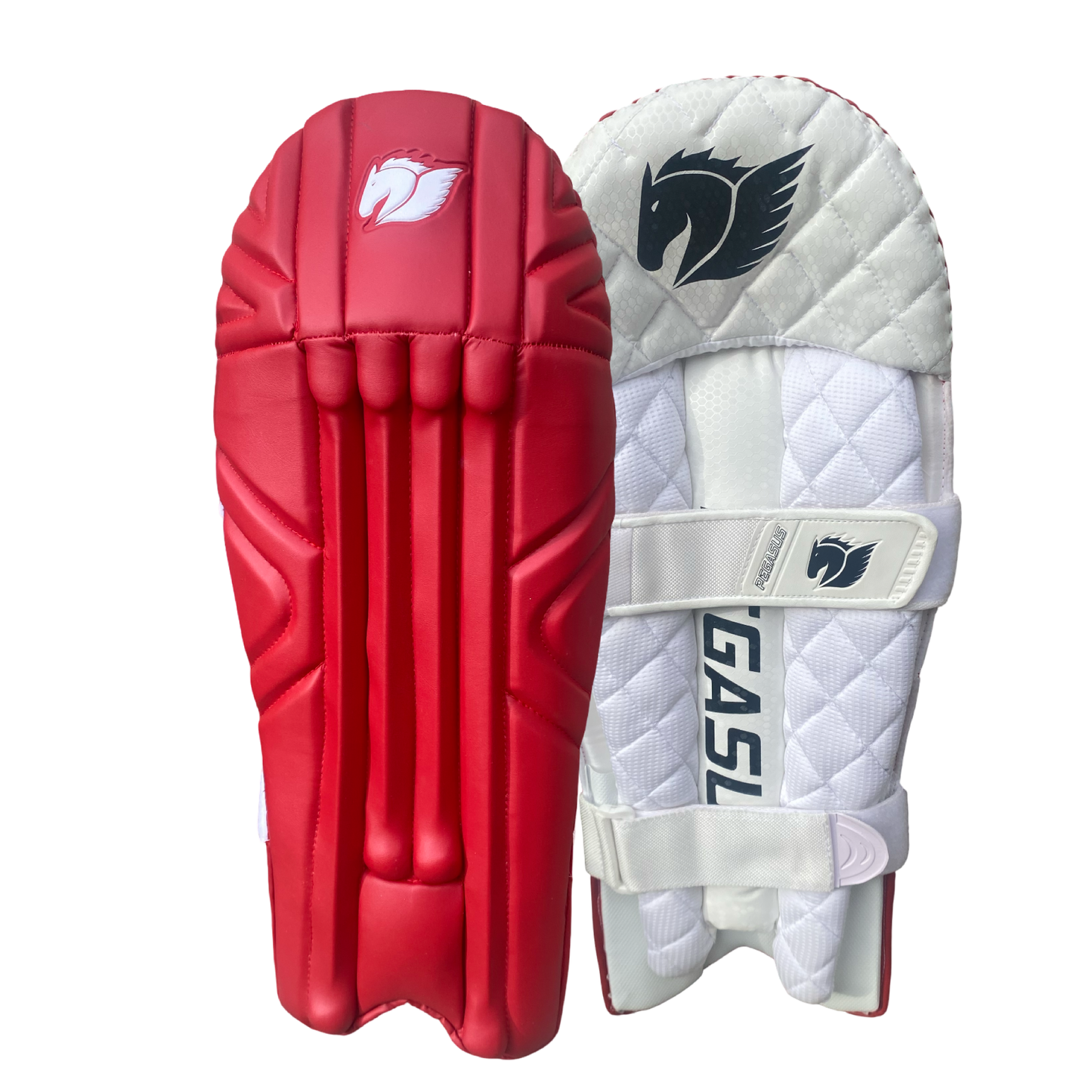 Players Wicket Keeping Pads - Red