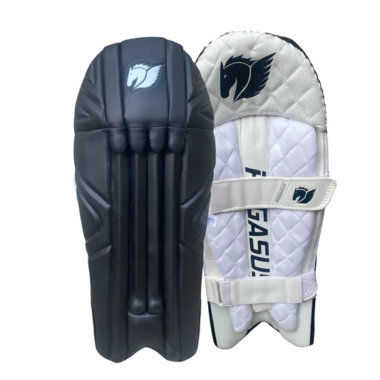 Players Wicket Keeping Pads - Black