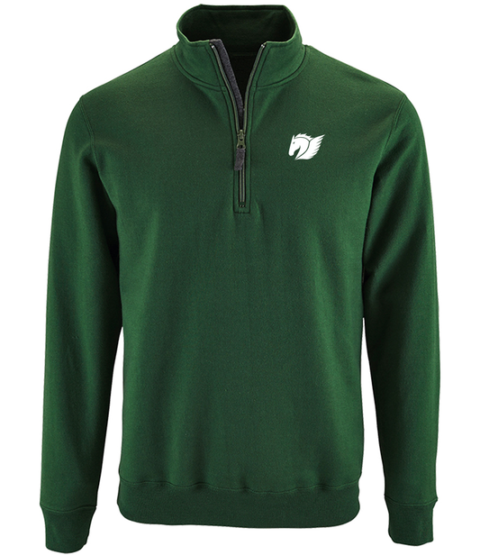 Range 1/4 Zip Midlayer - Bottle Green