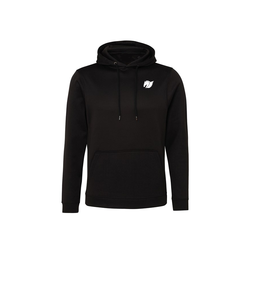 Sports Hoodie - Jet Black
