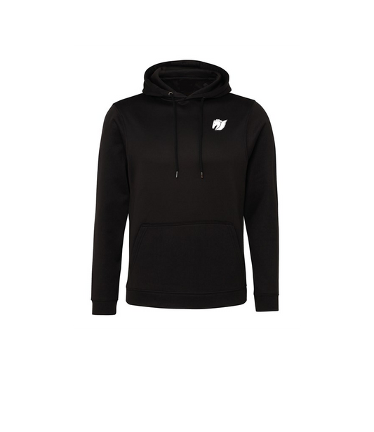 Sports Hoodie - Jet Black