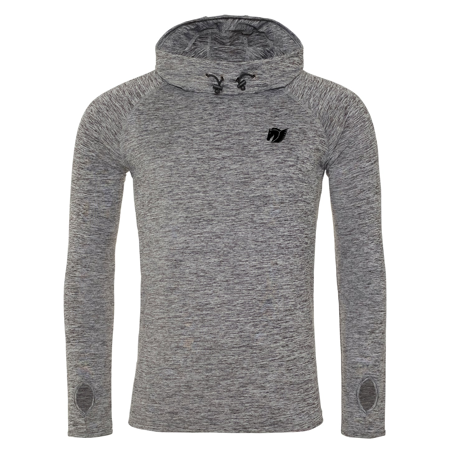 Cowl Top - Grey Melange