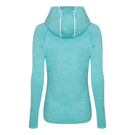 Cowl Neck Top - Ocean Blue