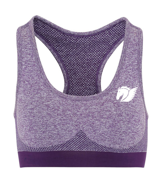 Seamless Multi-Sport Sculpt Bra - Purple