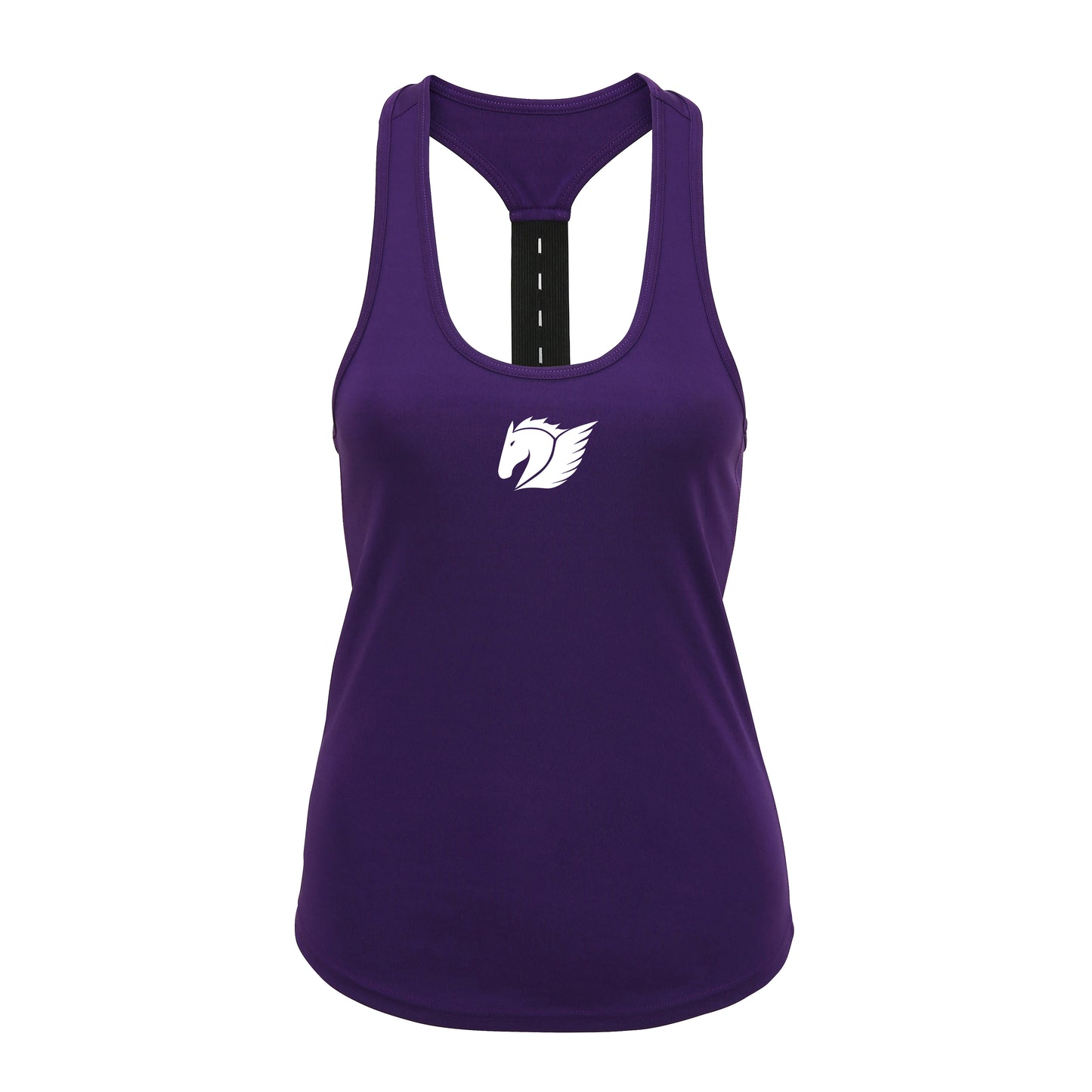 Performance Strap Back Vest - Purple