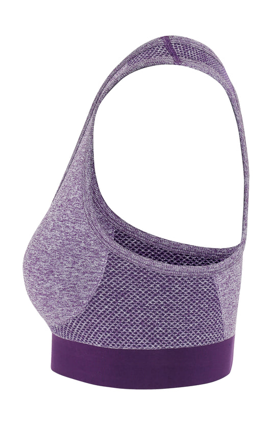 Seamless Multi-Sport Sculpt Bra - Purple
