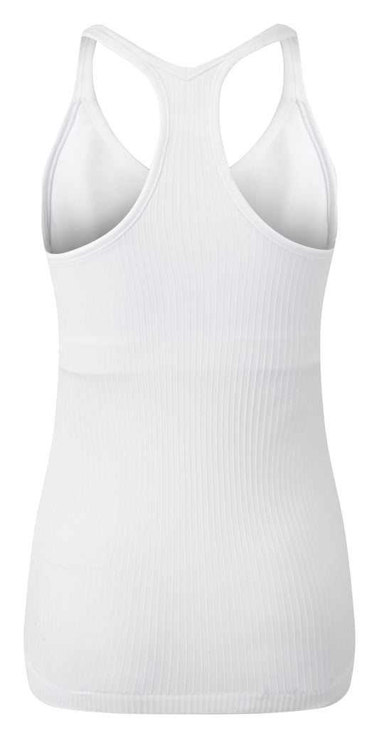 Seamless Sculpt Support Vest - White