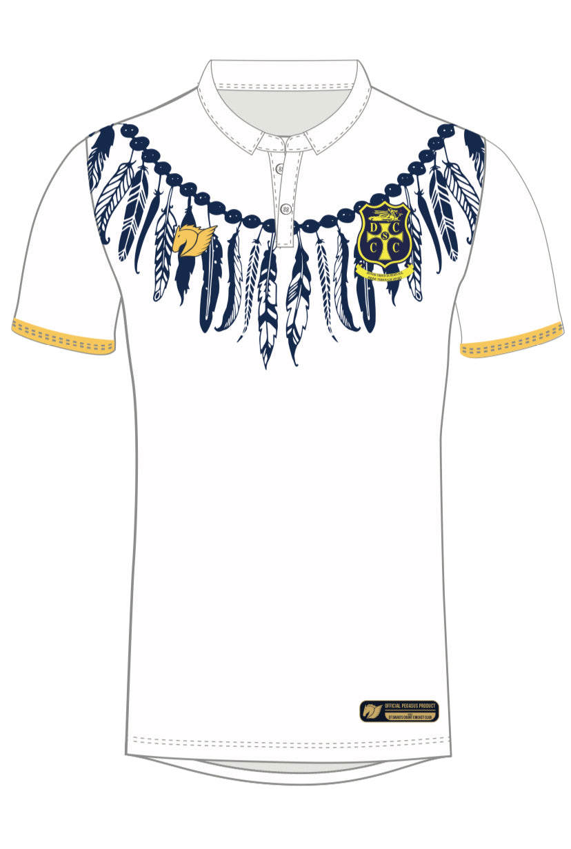 SDCCC S/S Cricket Shirt (Ivory)
