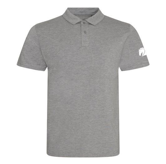 Tri-Blend Polo - Heather Grey