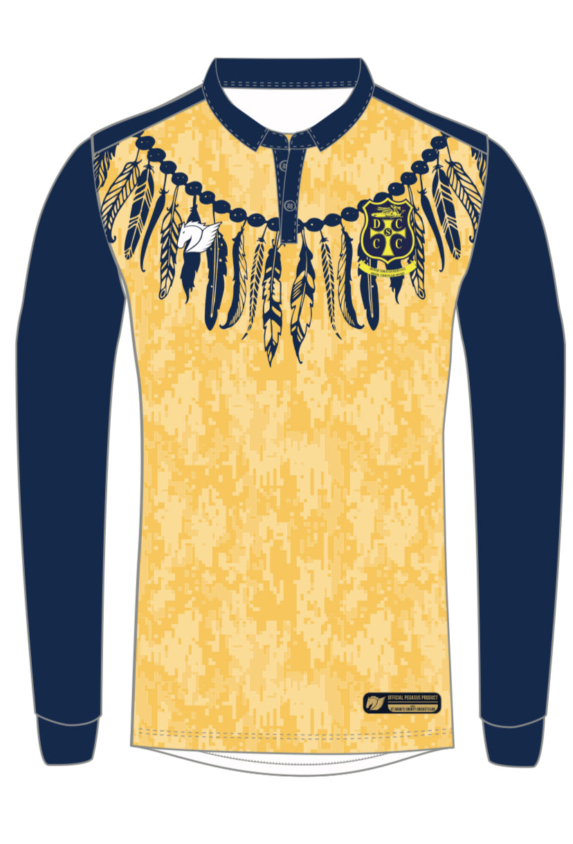 SDCCC Official Home Cricket Shirt - LS
