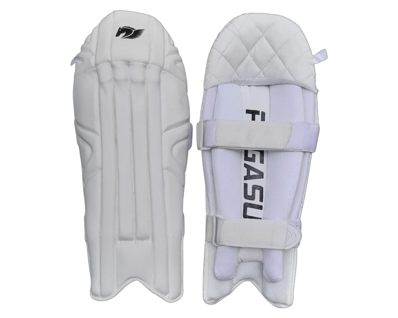 Players Wicket Keeping Pads - White/Carbon White