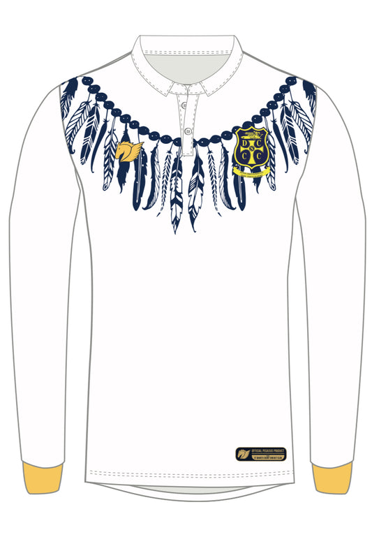 SDCCC L/S Cricket Shirt (Ivory)