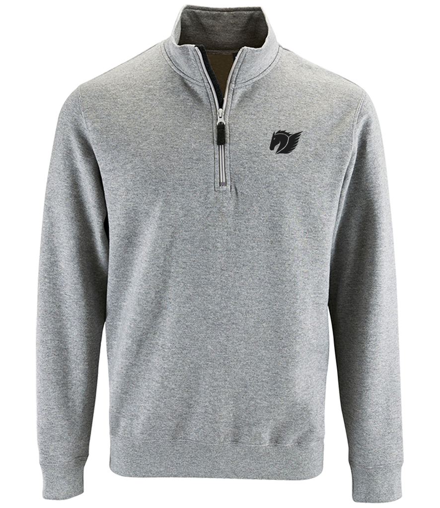 Range 1/4 Zip Midlayer - Grey Marl