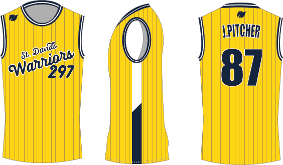 Supporters Top - Basketball / Yellow