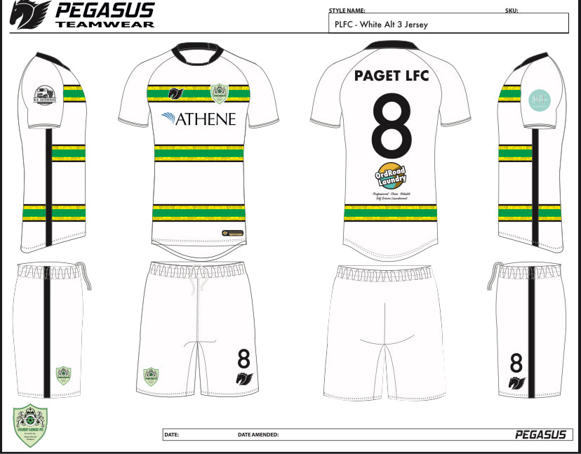 Paget Lions Match Kit 5