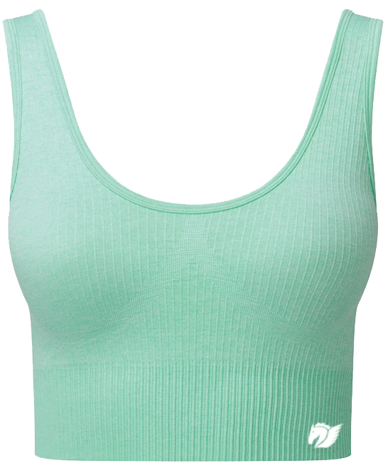 Athletic Works Dri-More Tech Mint Green Strappy Back Sports Bra- Size – The  Saved Collection
